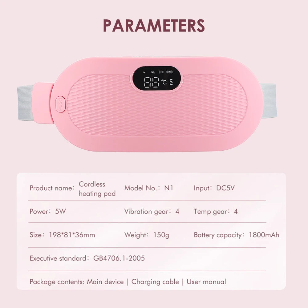 OvelyPad™ | Best quality heating belt for menstrual & back pain relief!